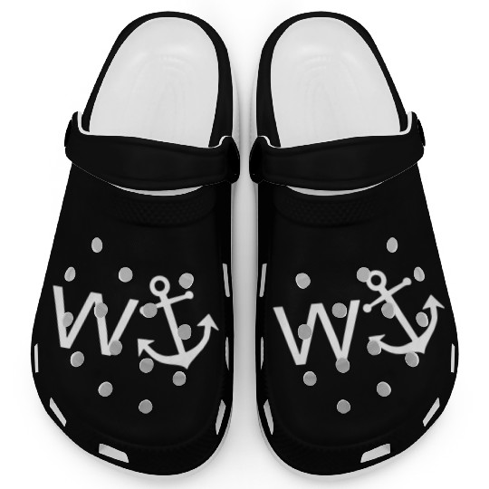 W Anchor Wanker Jerk Slang Clogs