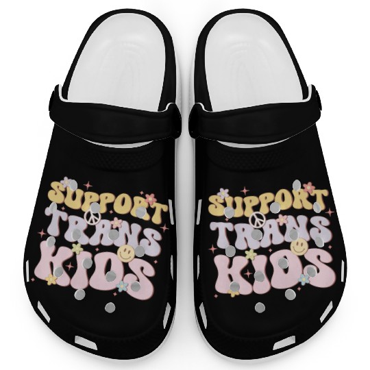 Support Trans Kids, LGBT Pride Month Clogs