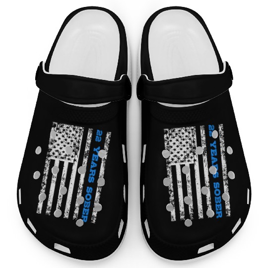 Sobriety 22 Years Sober Clogs