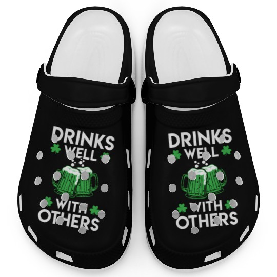 Green Beer St Patrick'S Day Clogs