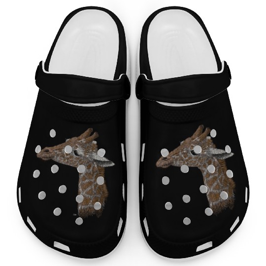 Giraffe African Wildlife Nature Outdoors Clogs