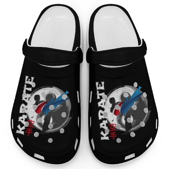Martial Side Kick Ying Yang Karate Clogs