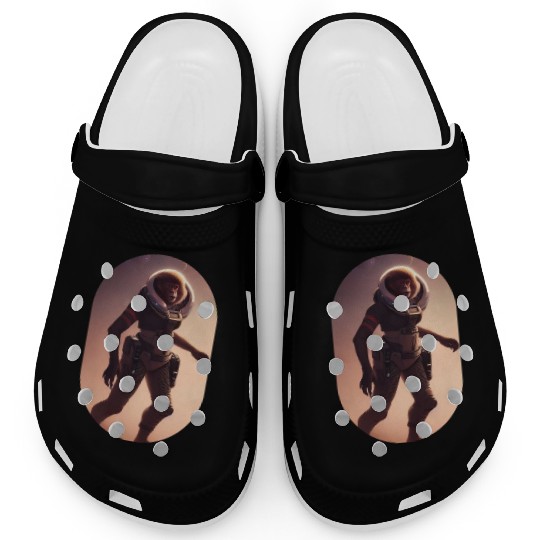 Astronaut Monkey Discovering Planet Mars 1 1 Clogs