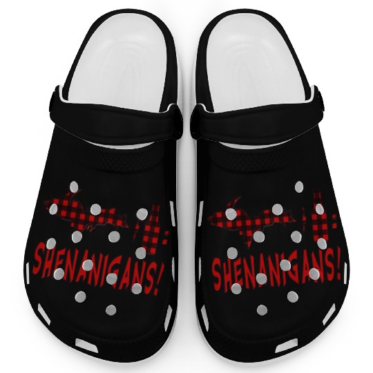 Up Drink Beer Wine Shenanigans Upper Peninsula Cam Clogs