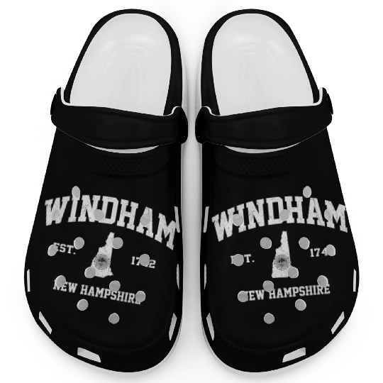 Windham New Hampshire Nh State Athletic Style Clogs