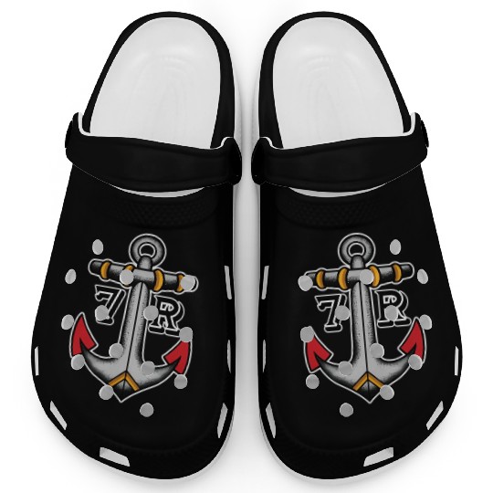 Old School American Traditional Tattoo Flash Clipp Clogs
