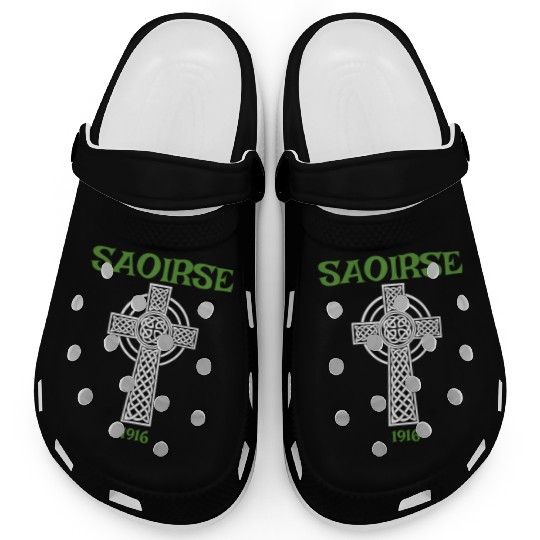 Saoirse Meaning Freedom Irish Republican With Celt Clogs