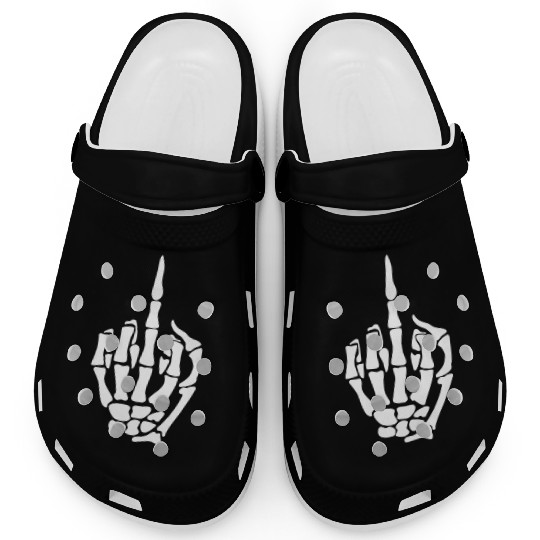 eleton Middle Finger Clogs