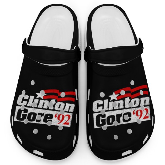 Clinton Gore Bill Clinton 92 Elect Clogs