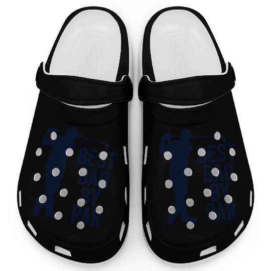 Fathers Day From Daughter Golf Best Dad By Par Clogs