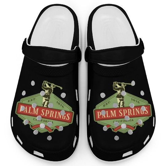 Palm Springs California Golf Clogs