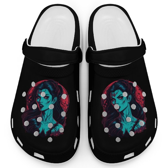 Vampira Girl Clogs