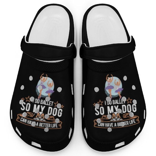 Ballet Ballerina Dog Clogs