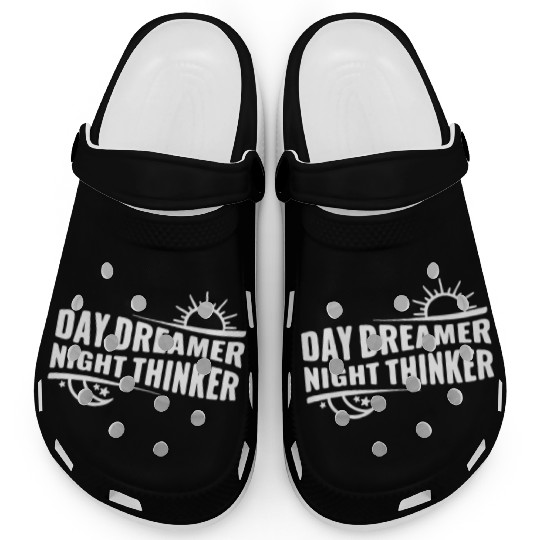Day Dreamer Night Thinker Clogs