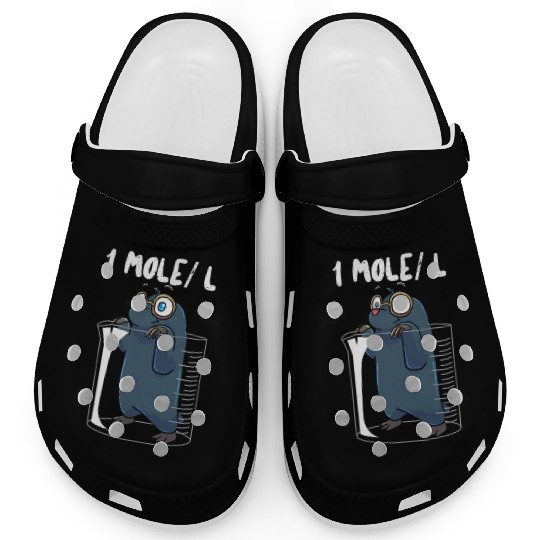 Chemistry Chemist Student Science Teacher Mole Clogs