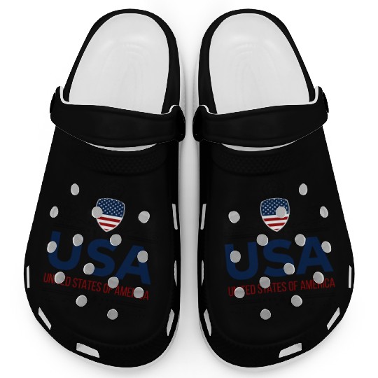Us Soccer Vintage Classic Sport Edition Clogs