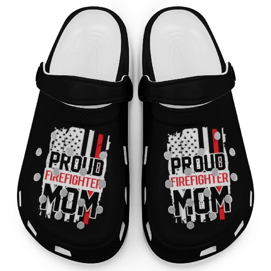 Proud Firefighter Family Clogs
