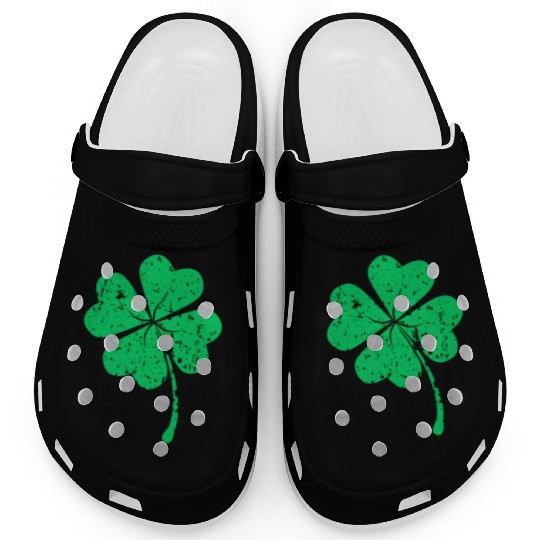 Lucky Four Leaf Clover Luck Of The Irish Clogs