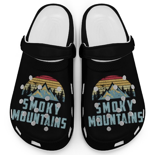 Retro Great Smoky Mountains National Park Clogs