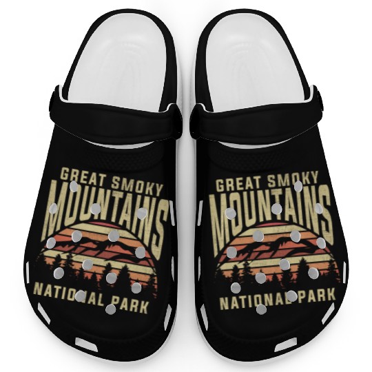 Retro National Park Great Smoky Mountains National Clogs