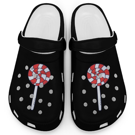 Lollipop Rainbow Sucker Candy Clogs