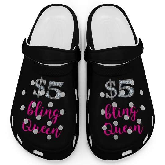 5 Bling Queen Jewelry Consultant Event Pop Up Clogs
