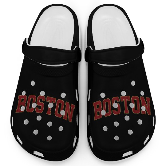 Boston Massachusetts Ma Athletic Sports Clogs