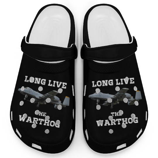 Long Live The A10 Warthog - Military Fighter Jet Clogs