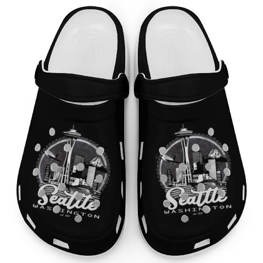 Seattle Pacific Northwest Emerald City Clogs
