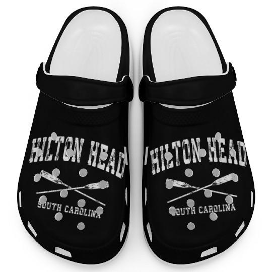 Hilton Head Island South Carolina Nautical Clogs