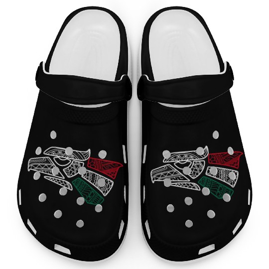 Meco Flag - Mecan Eagle Aztec Style - Hecho Clogs