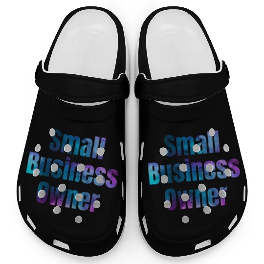 Small Business Owner watercolor Clogs
