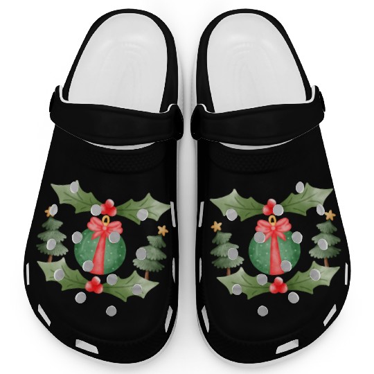 Sweet Merry Christmas Tree Clogs