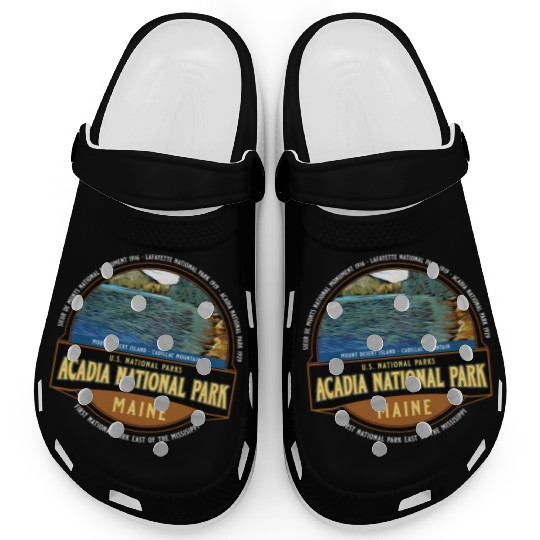 Acadia National Park Maine Vacation Clogs