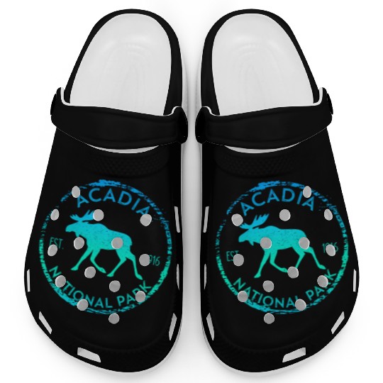 Acadia National Park Np Maine Moose Clogs