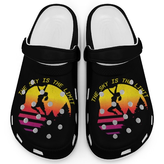 Sky Is The Limit Rock Climbing Free Wall Indoor Clogs