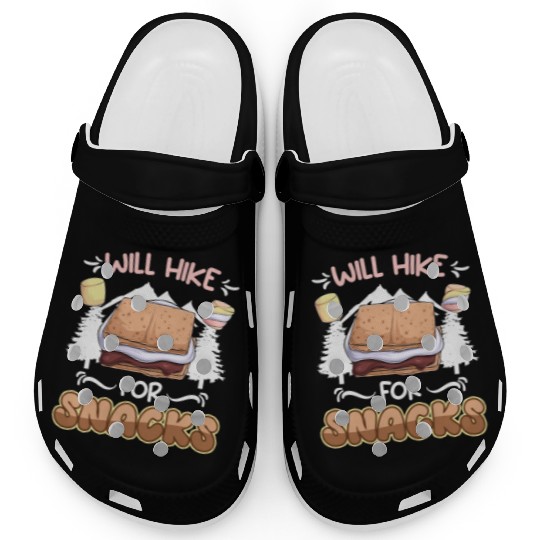 Wanderlust Climber funny Mountain Hiking Snack Clogs