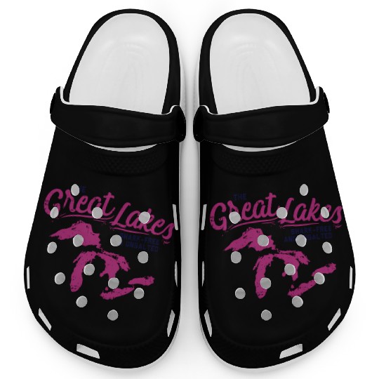 Great Lakes Shark Free Unsalted Summer Vacation Clogs