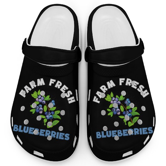 Blueberries Graphics Blueberry Farmer Blueberry Clogs