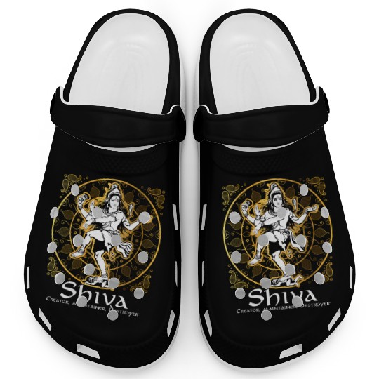 Shiva 'Creator Maintainer Destroyer' Hindu Gods Clogs