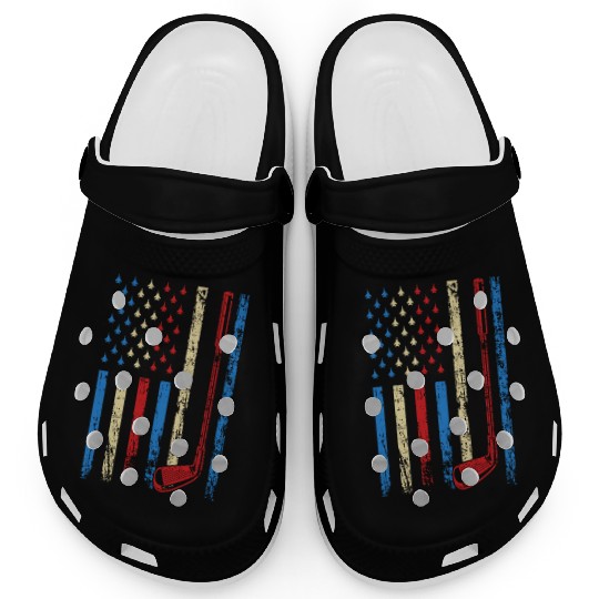 American Sports Flag Athletic Golf Club 4th Of Clogs