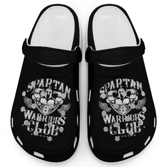 Spartan Warrior T ShirtSpartan Warriors Club Gym W Clogs