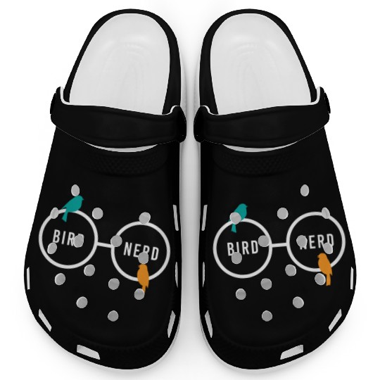 Bird Nerd Bird Watching Ornitology Clogs