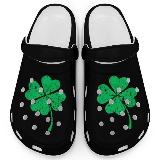 Lucky Four Leaf Clover Luck Of The Irish Clogs