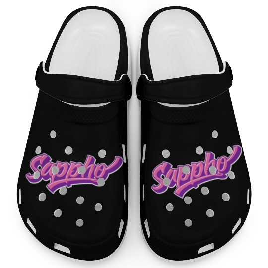 Sappho Greek Poet Symbol Of Lesbian Love Clogs
