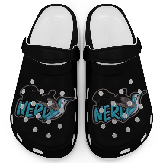 Bird Desig for Birdwatcher Bird Nerd Lover Bird Clogs