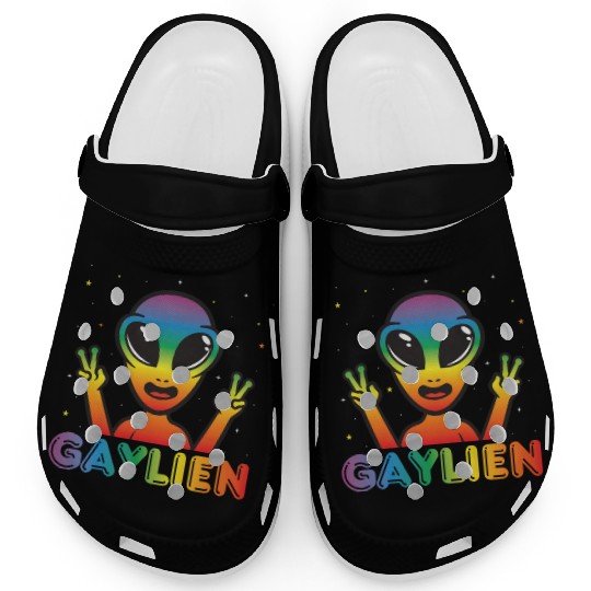 Gender Lesbian Gay Trans Queer Rainbow Clogs
