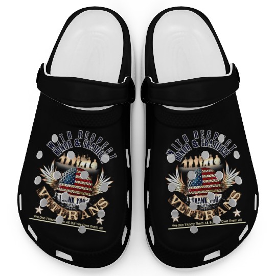 Veteran We Don't Know Them All But We Owe Them All Clogs