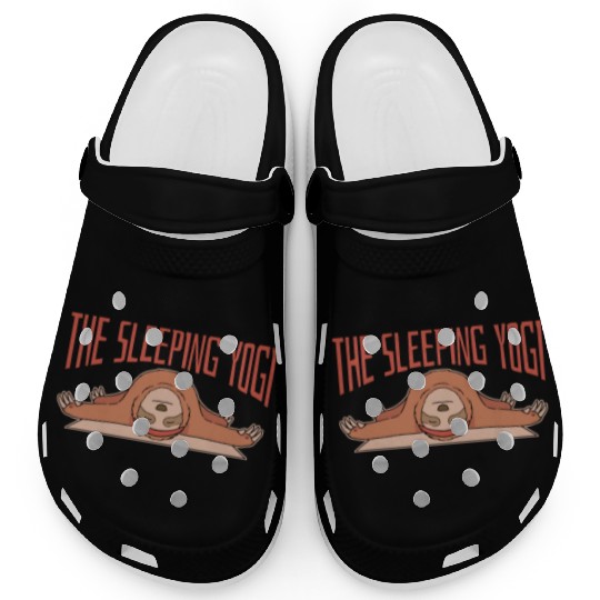 Sloth Funny Sloth Yoga Clogs