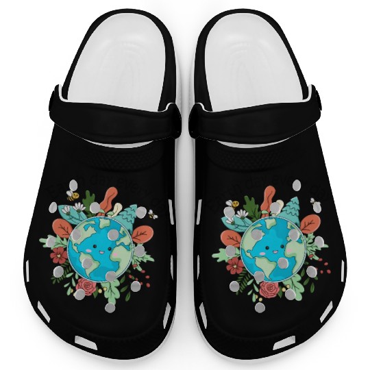 Earth Day Every Day Save The Planet Nature Lovers Clogs